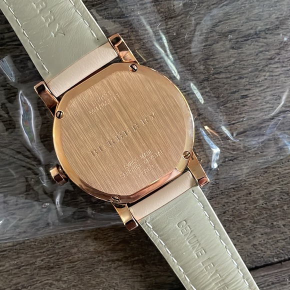 NEW Burberry Womens Leather Strap Watch BU9131 - Picture 13 of 13